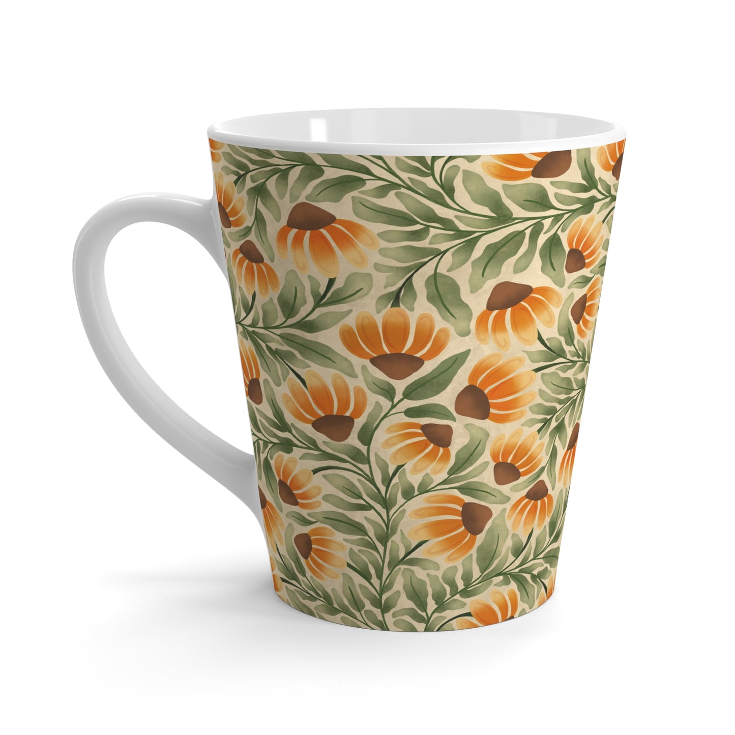 Wandering Coneflower Latte Mug