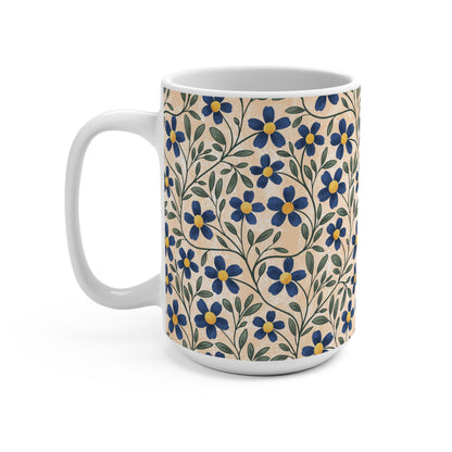 Trailing Daisy Floral Mug