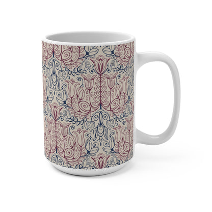 Floral Linework Mug