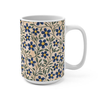 Trailing Daisy Floral Mug