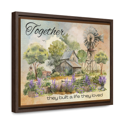 Together Framed Canvas Wrap