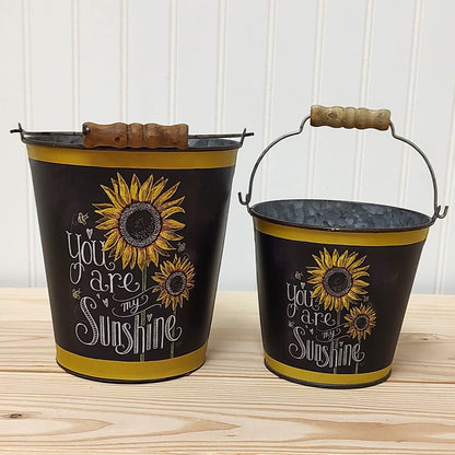 You Are My Sunshine Metal Bucket SM