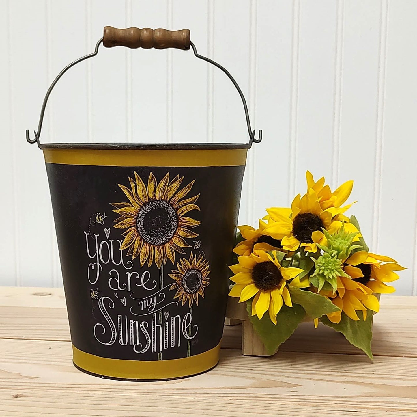 You Are My Sunshine Metal Bucket LG