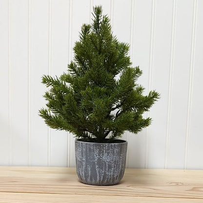 Mini Potted 15" Christmas Tree